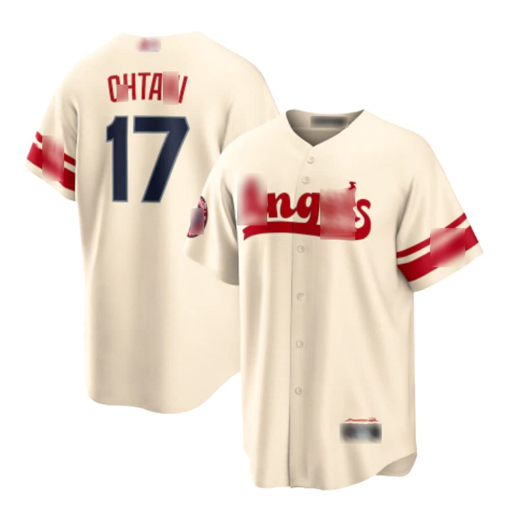 Amazon.co.jp: Meeneke Ohtani Angels Player #17 Baseball Jersey